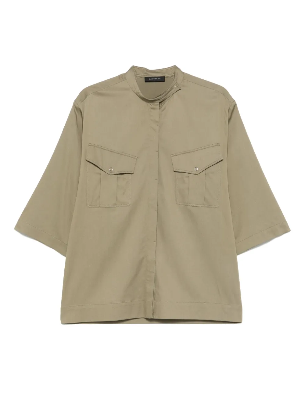 Barbara Bui camisa con cuello mao | verde | Image 1