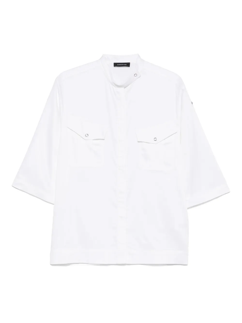 Barbara Bui camisa con cuello mao | blanco | Image 1