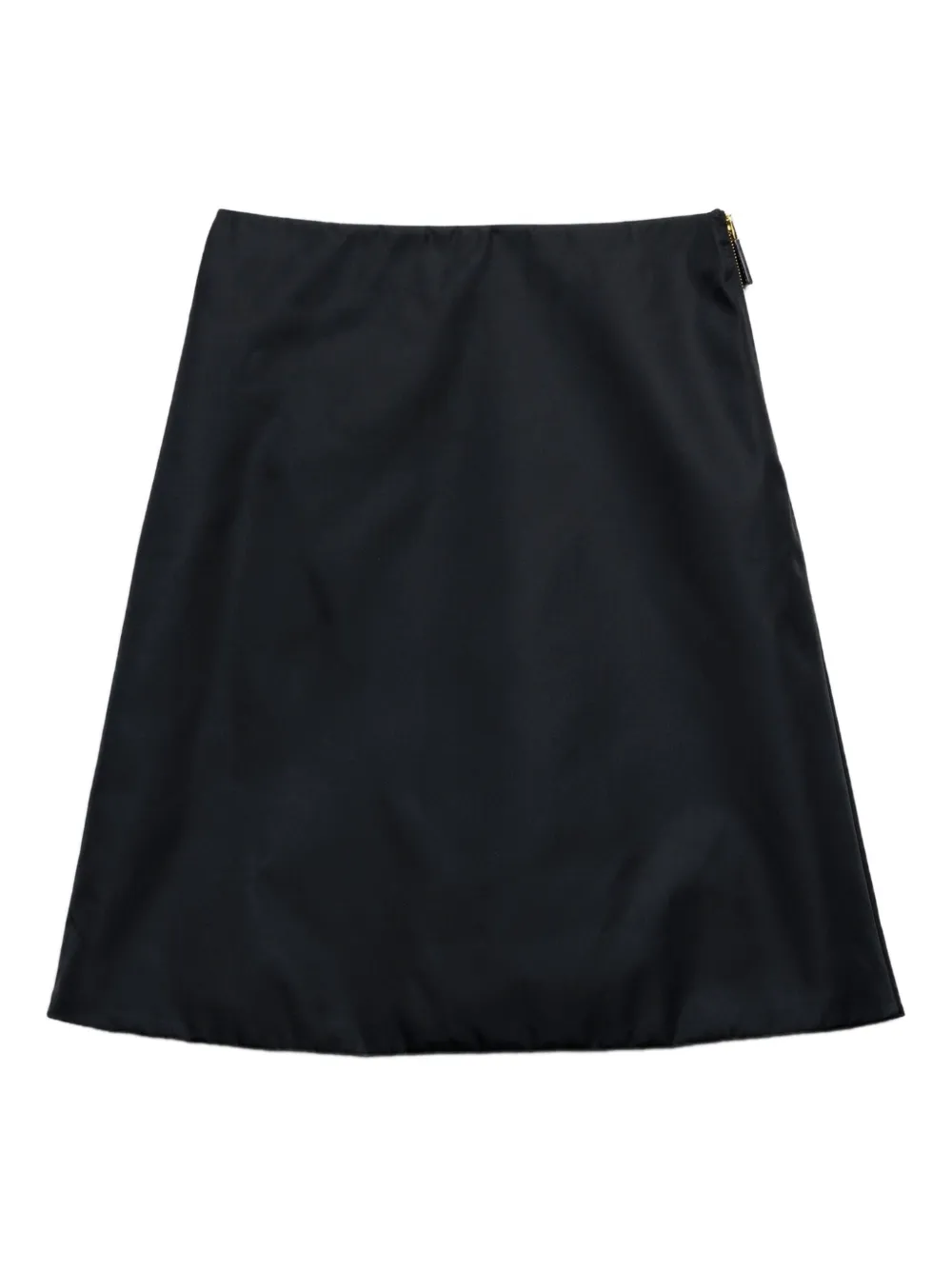 Prada falda con logo triangular | negro | Image 1