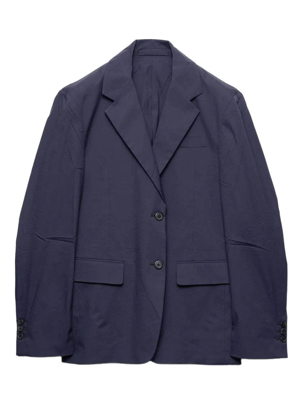 Prada Popeline blazer F0008 BLUE