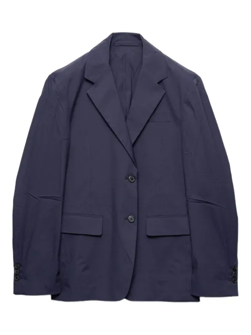 Blazer en popeline - Prada - Modalova