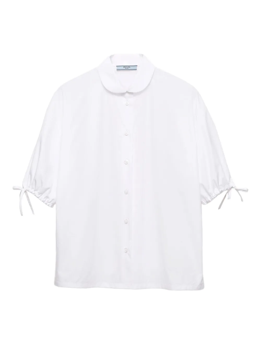 Prada Popeline blouse Wit