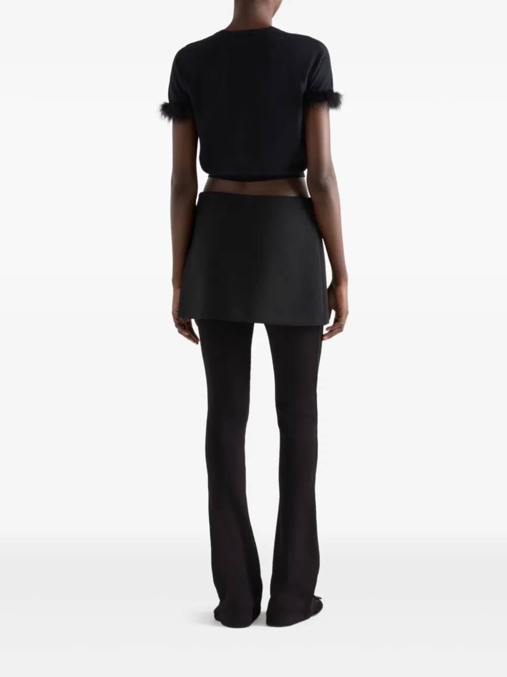Prada Kasjmier top Zwart