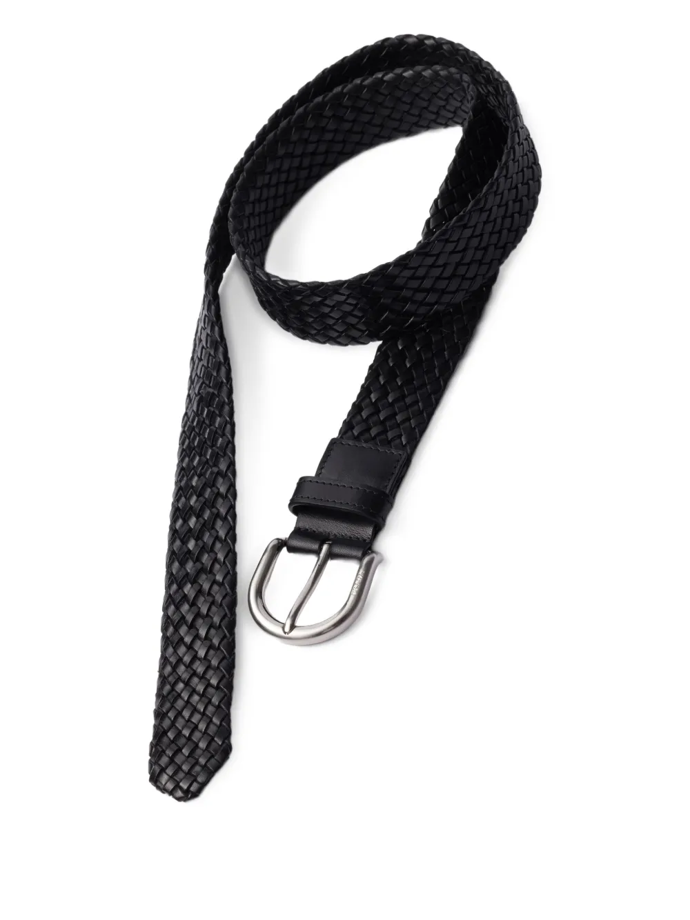 Prada Gevlochten riem - Zwart