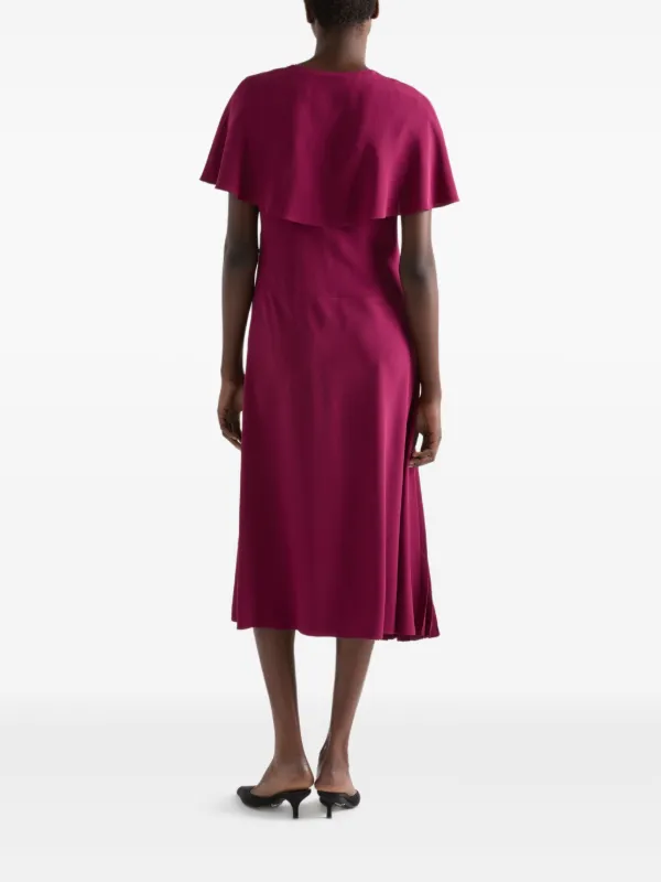 Prada Silk Dress | Pink | FARFETCH PL