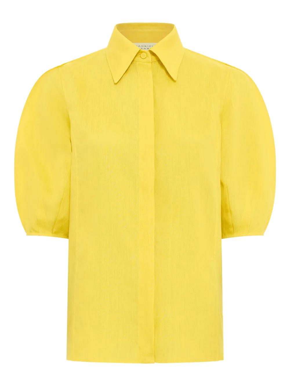 Gabriela Hearst Blouse met pofmouwen Geel