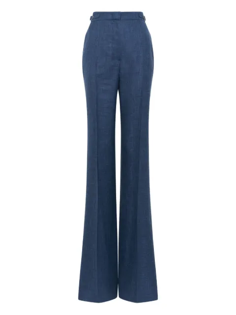 Gabriela Hearst chambray trousers