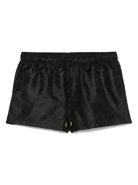 Versace Barroco-jacquard swim shorts 