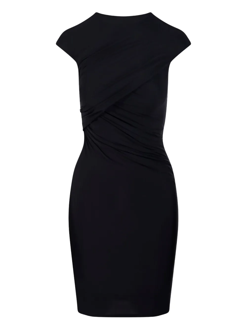 Amazuìn Brigit ruched-detail mini dress | Black | Image 1