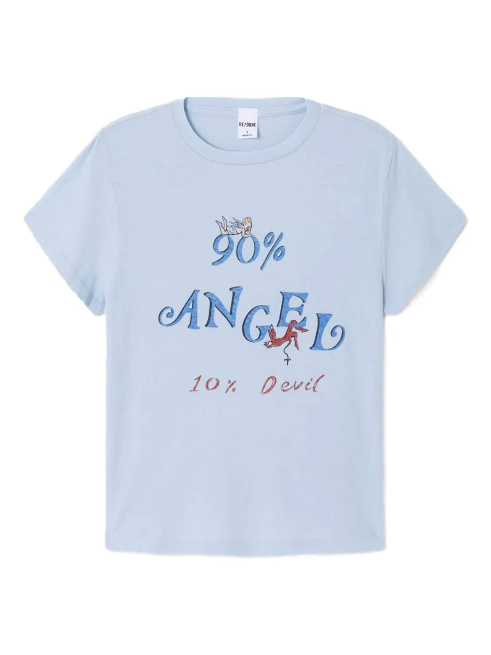 Re/done "angel Devil" T-shirt