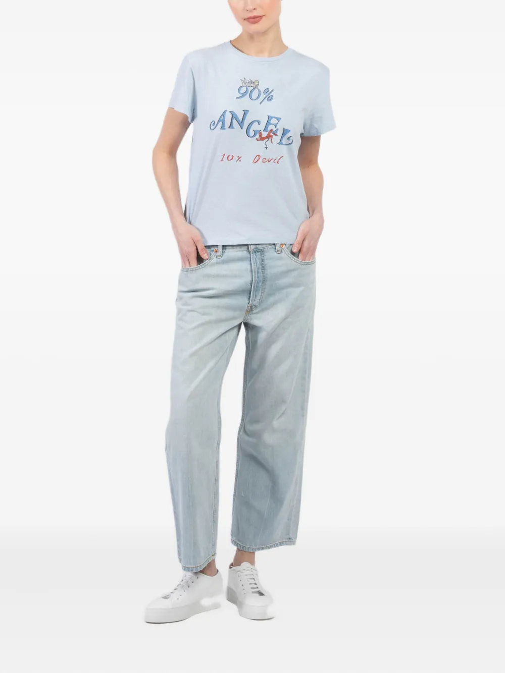 RE/DONE playera Angel Devil | Playeras y jerséis | Image 2