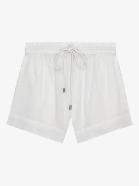 The Great. Delta drawstring elasticated shorts