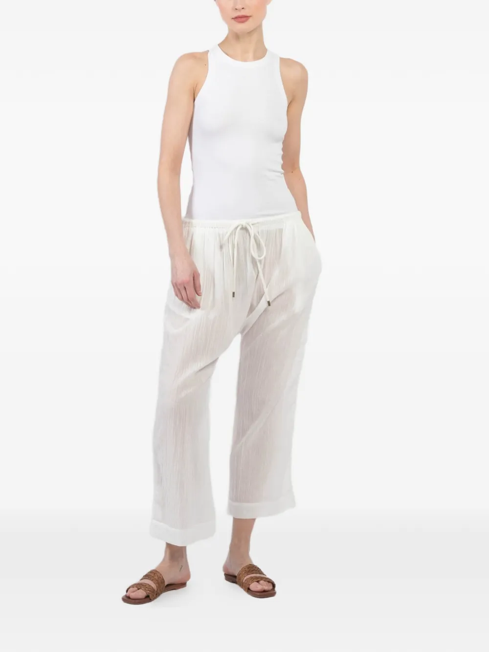 The Great. Reef drawstring trousers | Cropped Pants | Image 2