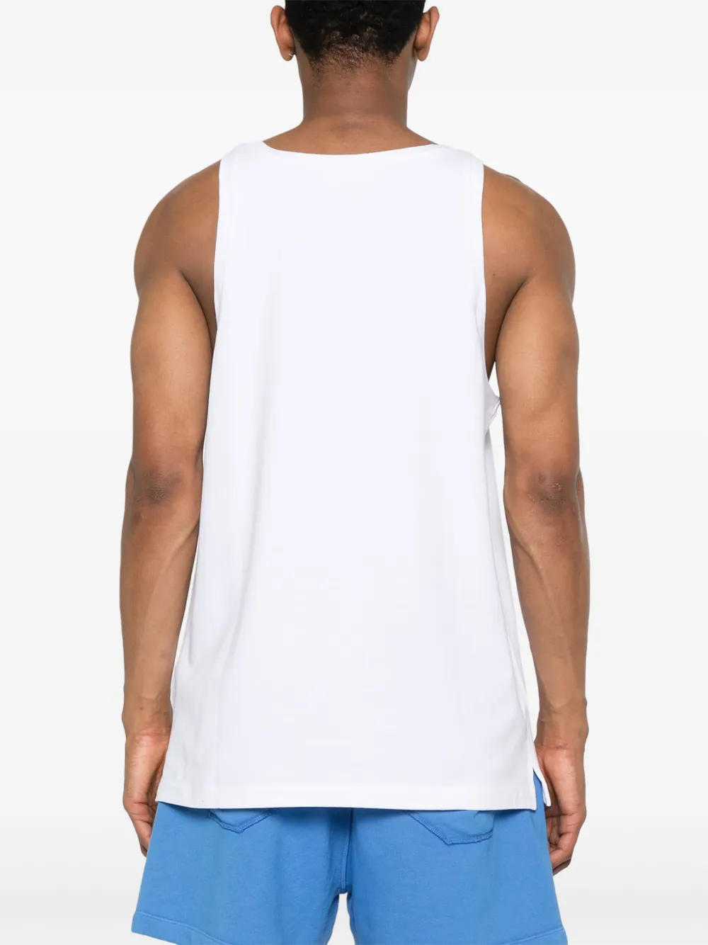 DSQUARED2 Tanktop met geborduurd logo Wit