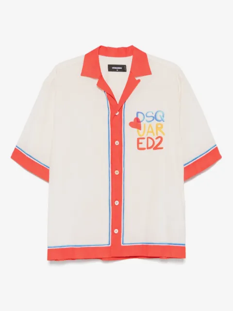 DSQUARED2 printed shirt