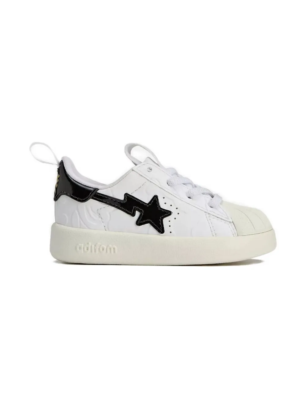 Adidas Kids Superstar 360 Bape - White/Black sneakers - Wit