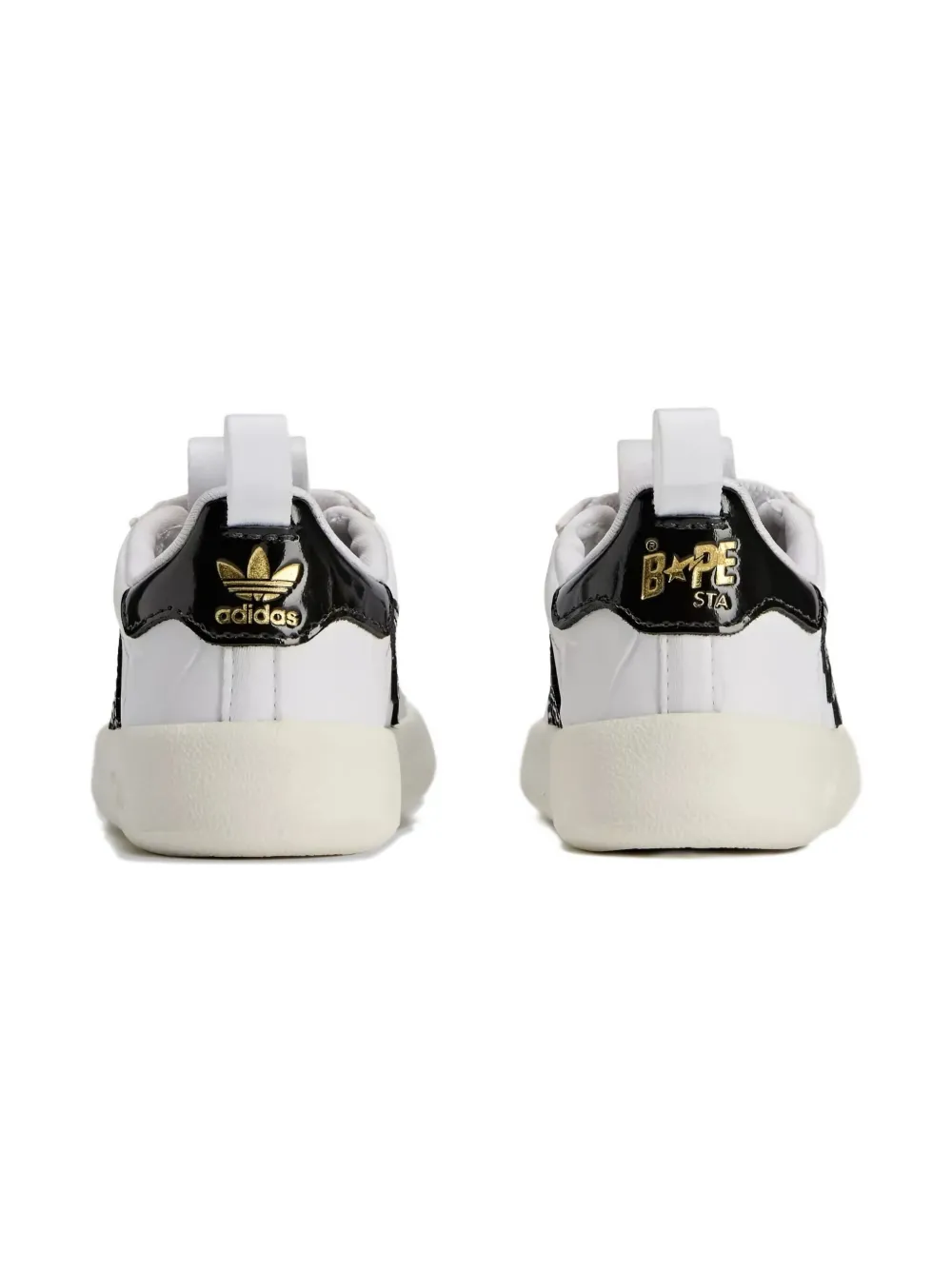 adidas Kids Superstar 360 "Bape White Black" sneakers