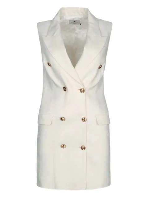 Elisabetta Franchi sleeveless blazer dress