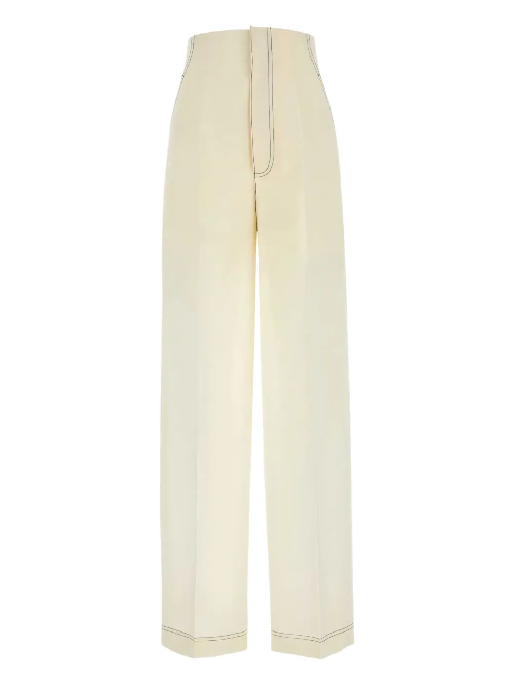 Philosophy Di Lorenzo Serafini Ivory Polyester Blend Pant In 中性色