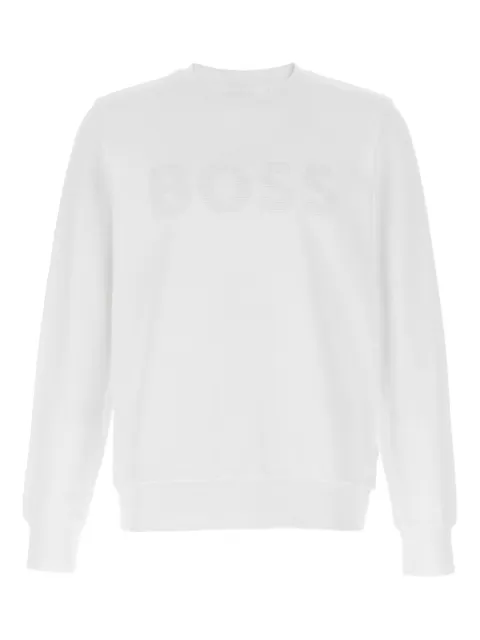 BOSS sweat à logo strassé