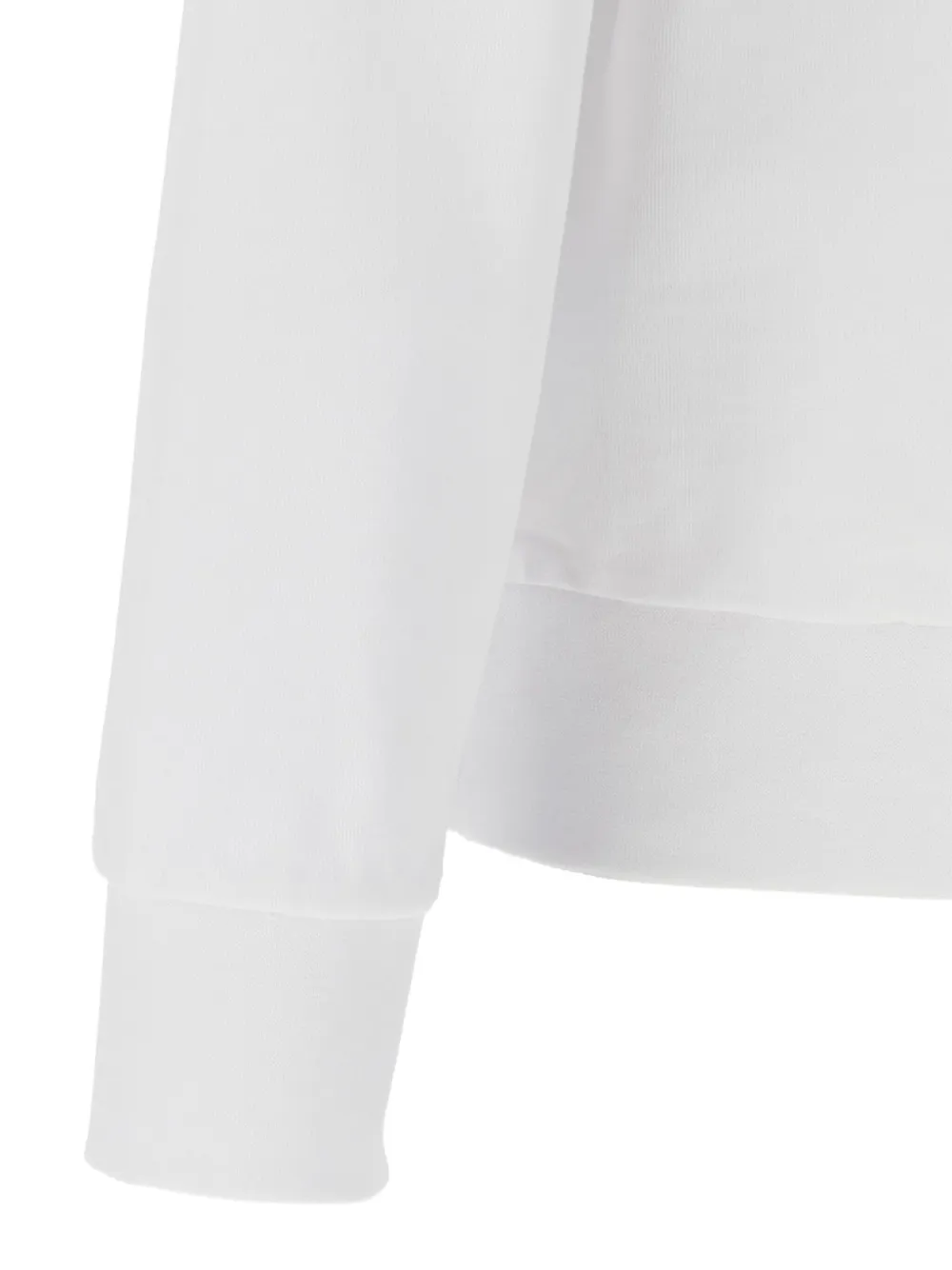 BOSS Sweater verfraaid met logo Wit