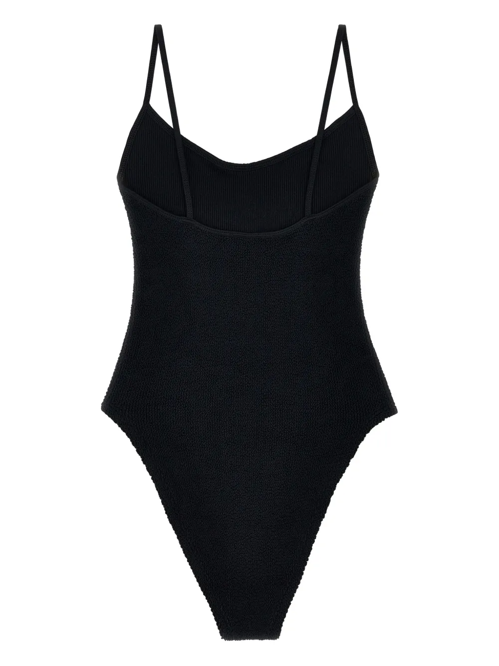 Shop Hunza G Pamela Swimsuit In Black