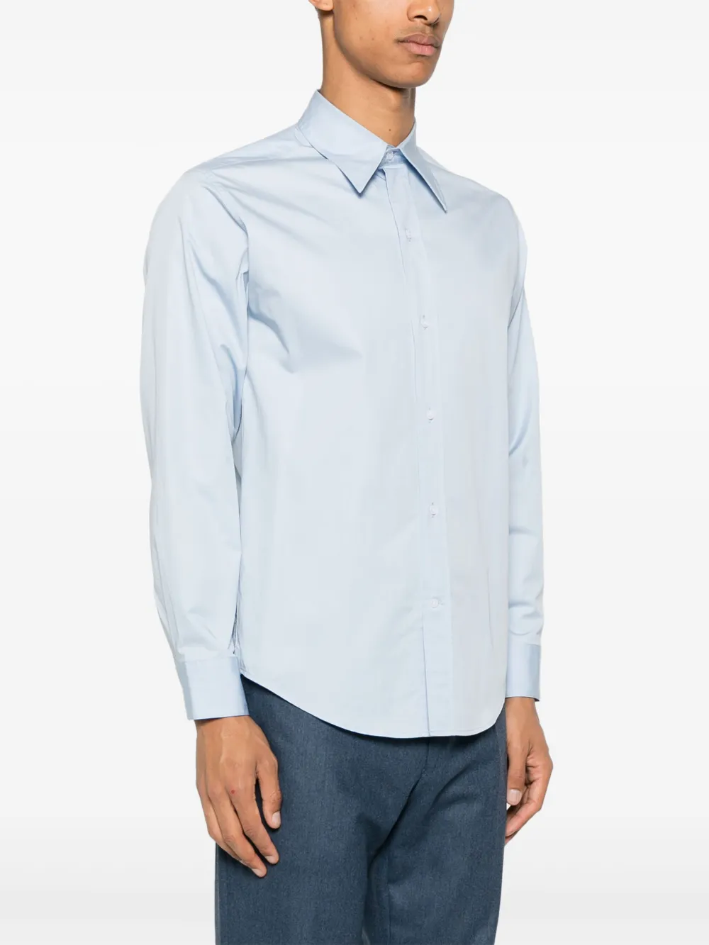 FURSAC Katoenen overhemd Blauw