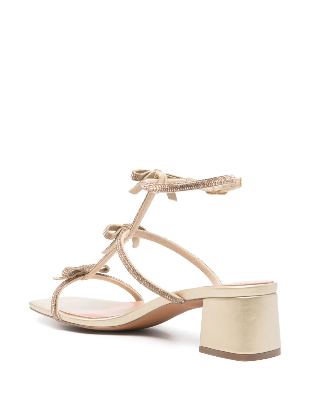 Bibi Lou Leren sandalen Goud