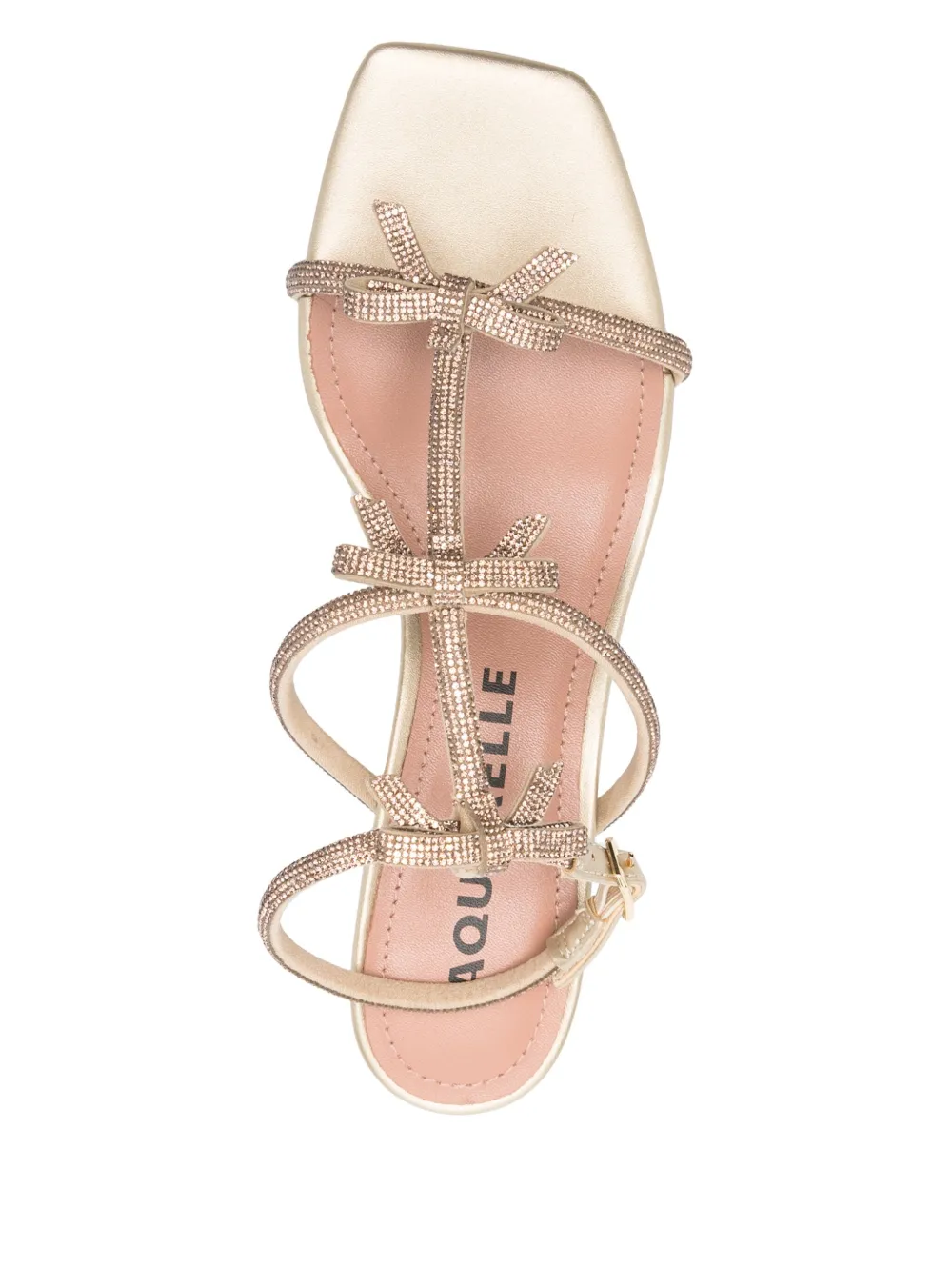 Bibi Lou Leren sandalen Goud