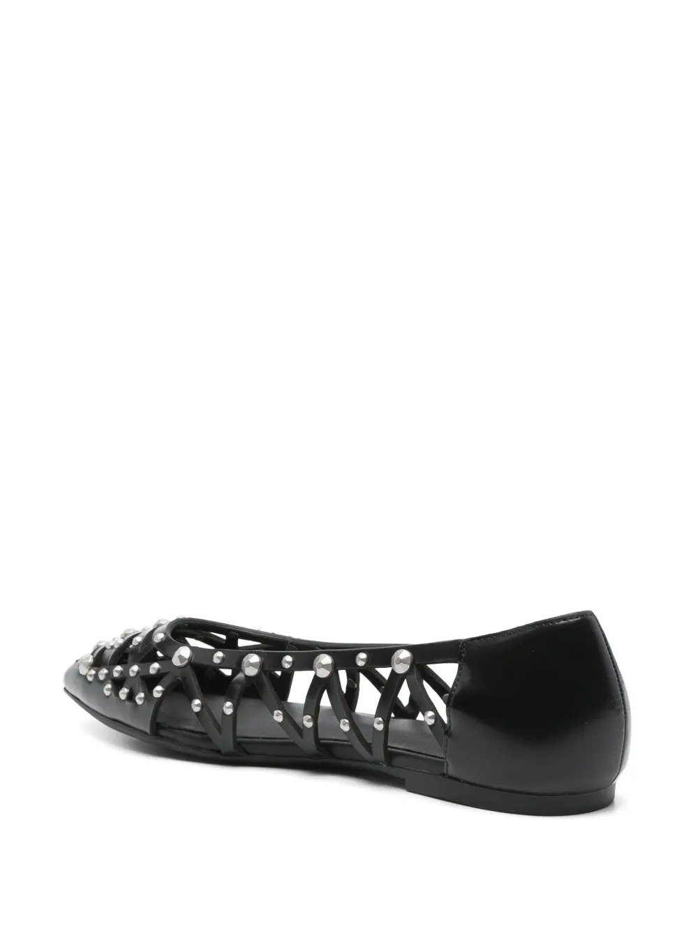 Ash Bazaar ballet flats Black