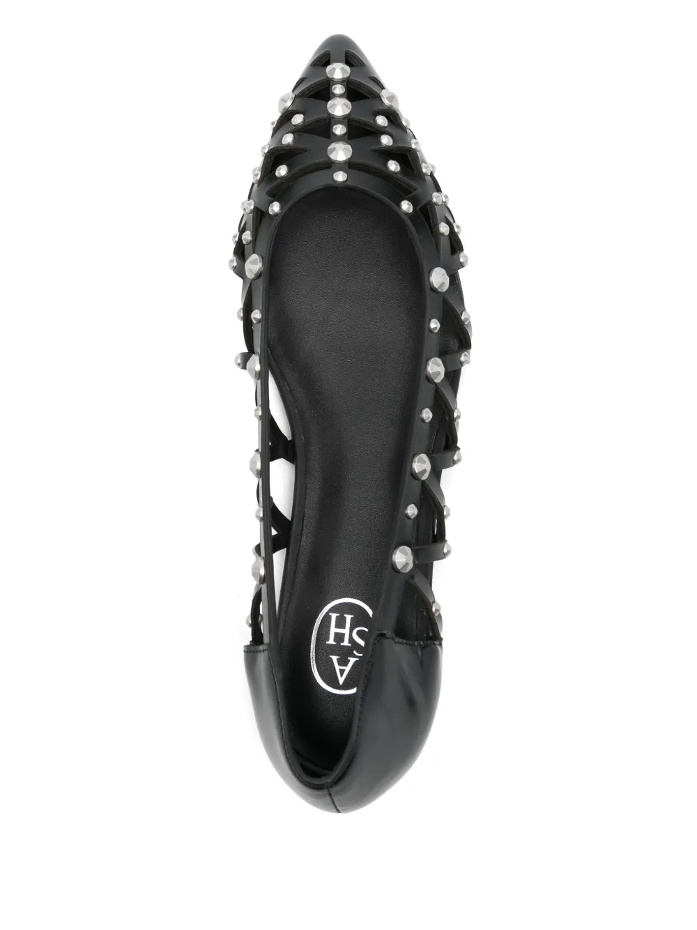 Ash Bazaar ballet flats Black