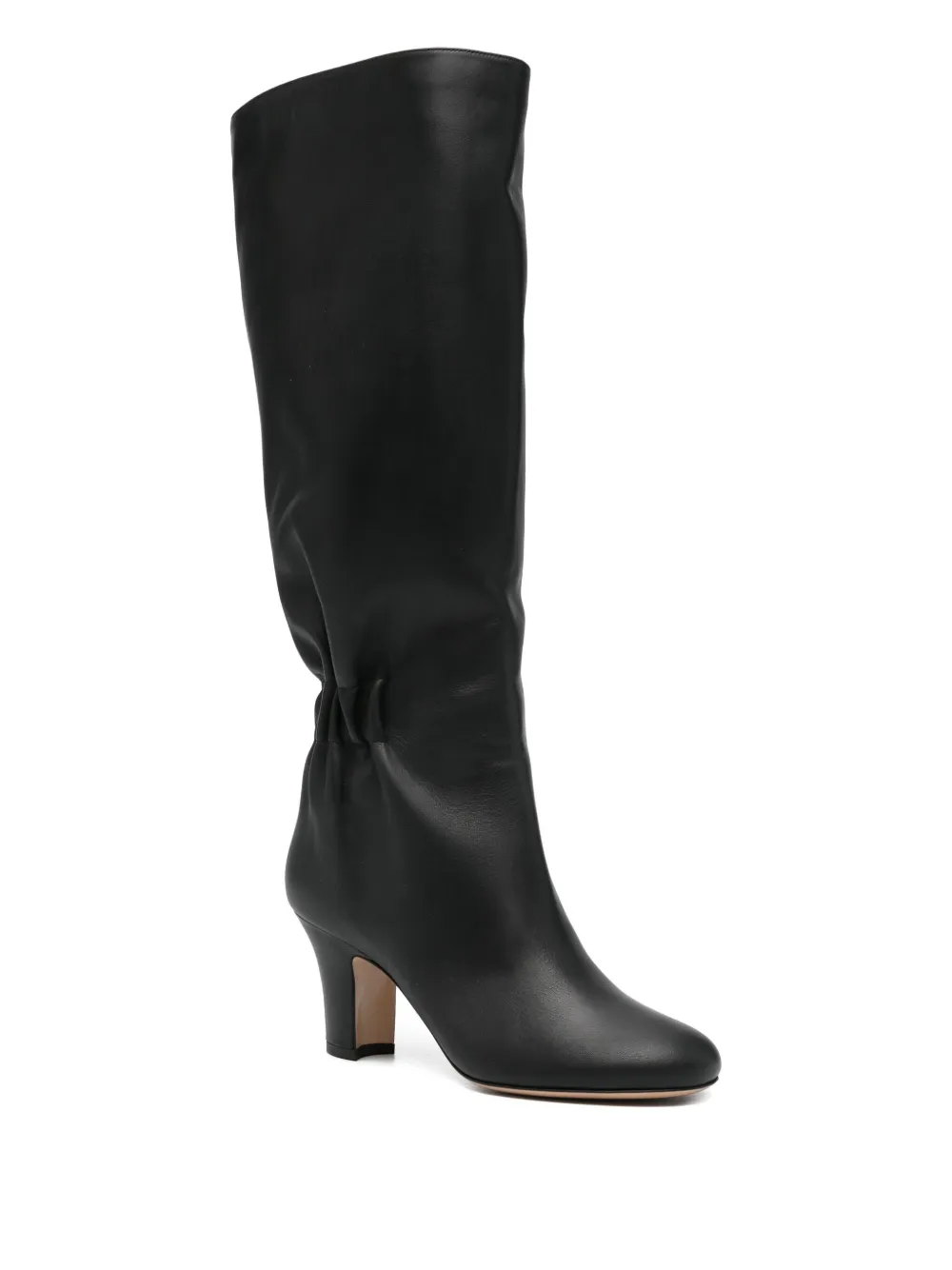 Ferragamo 70mm Jannette leather boots Black