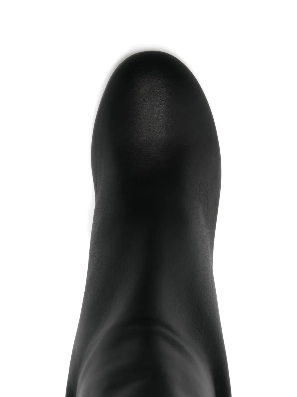 Ferragamo 70mm Jannette leather boots Black