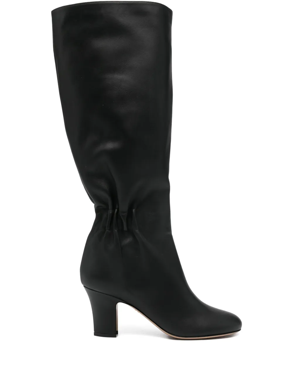 Ferragamo 70mm Jannette leather boots Black