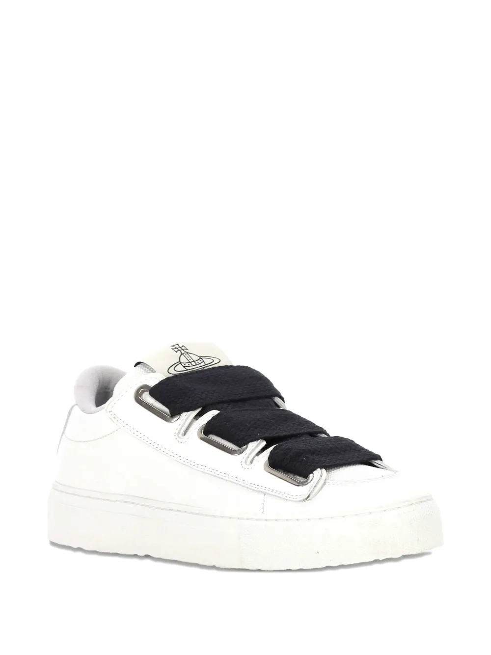 Vivienne Westwood orb-embellished sneakers - Wit