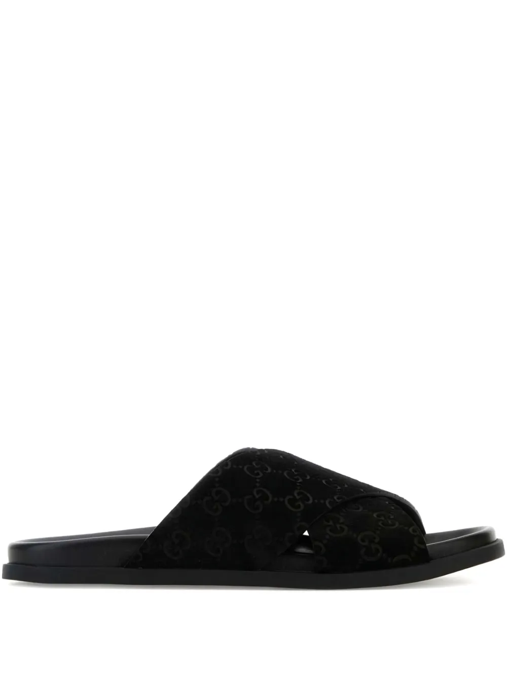 Gucci GG-printed slide sandals | Black | Image 1