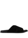 Gucci GG-printed slide sandals - Black