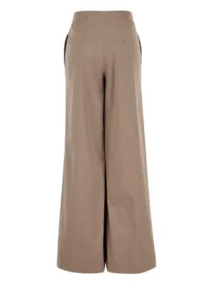 【関税込み】A FERRETTI Embroidered cotton pants Alberta Ferretti Embroidered And Cut-out Design Trousers In