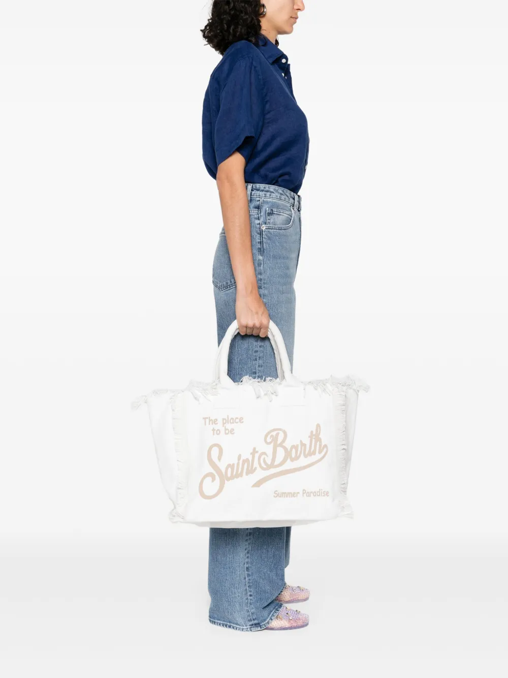 MC2 Saint Barth Vanity shopper - Wit