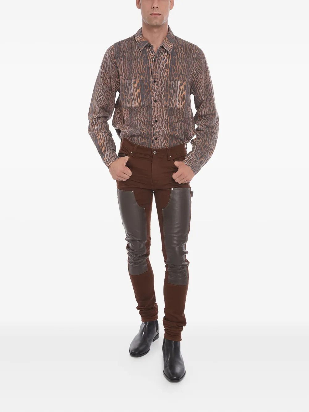 AMIRI Workman skinny jeans - Bruin