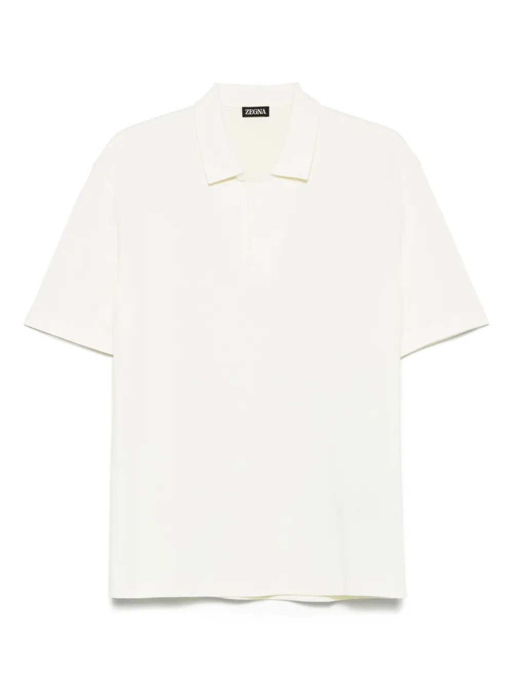 Zegna playera tipo polo texturizada | amarillo | Image 1