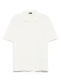 Zegna textured polo shirt - Yellow