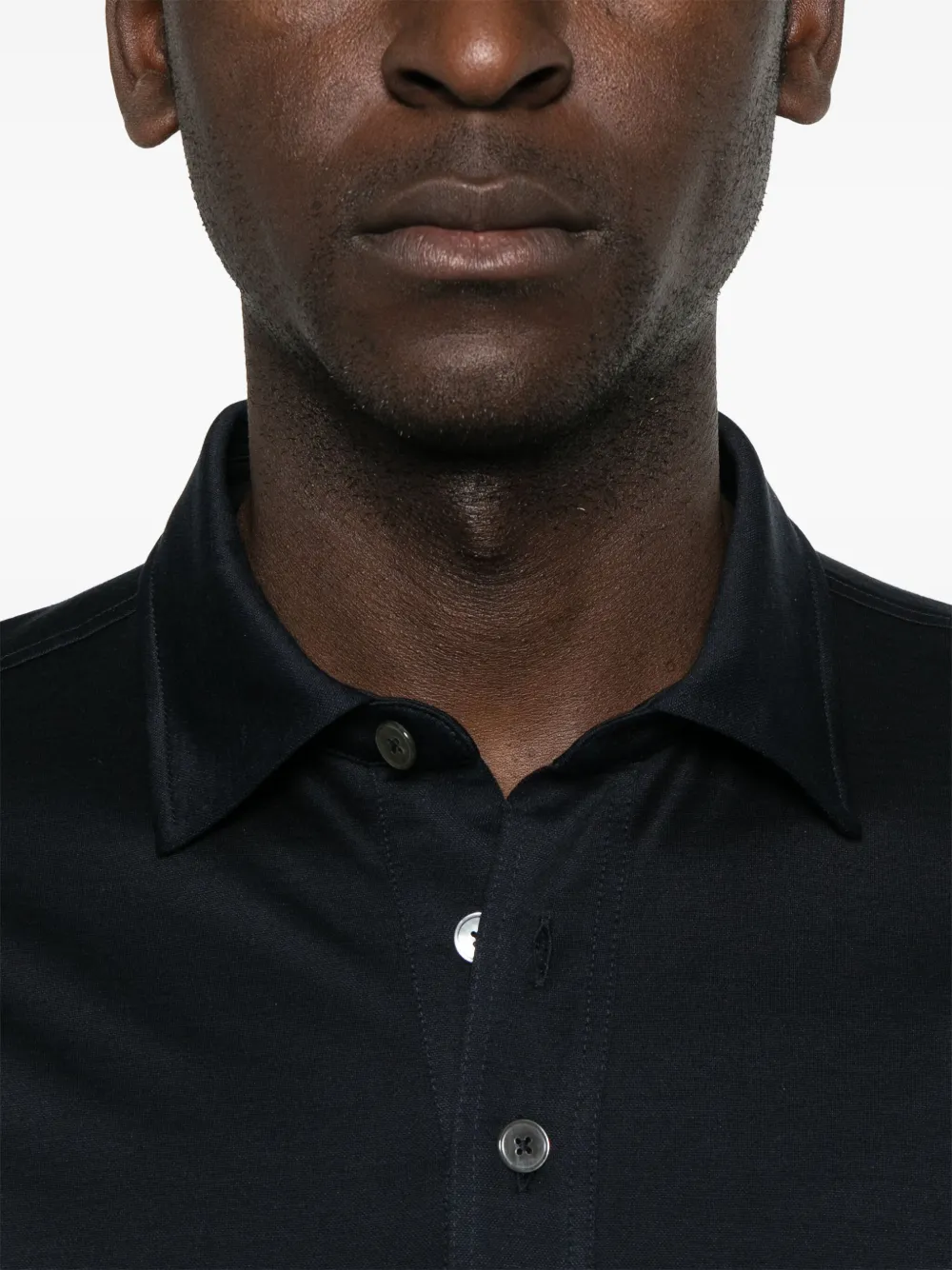 Zegna Poloshirt Blauw