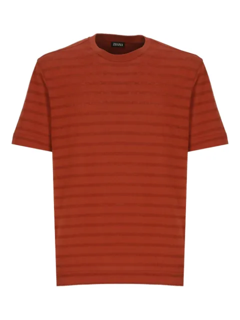Zegna striped crew-neck T-shirt