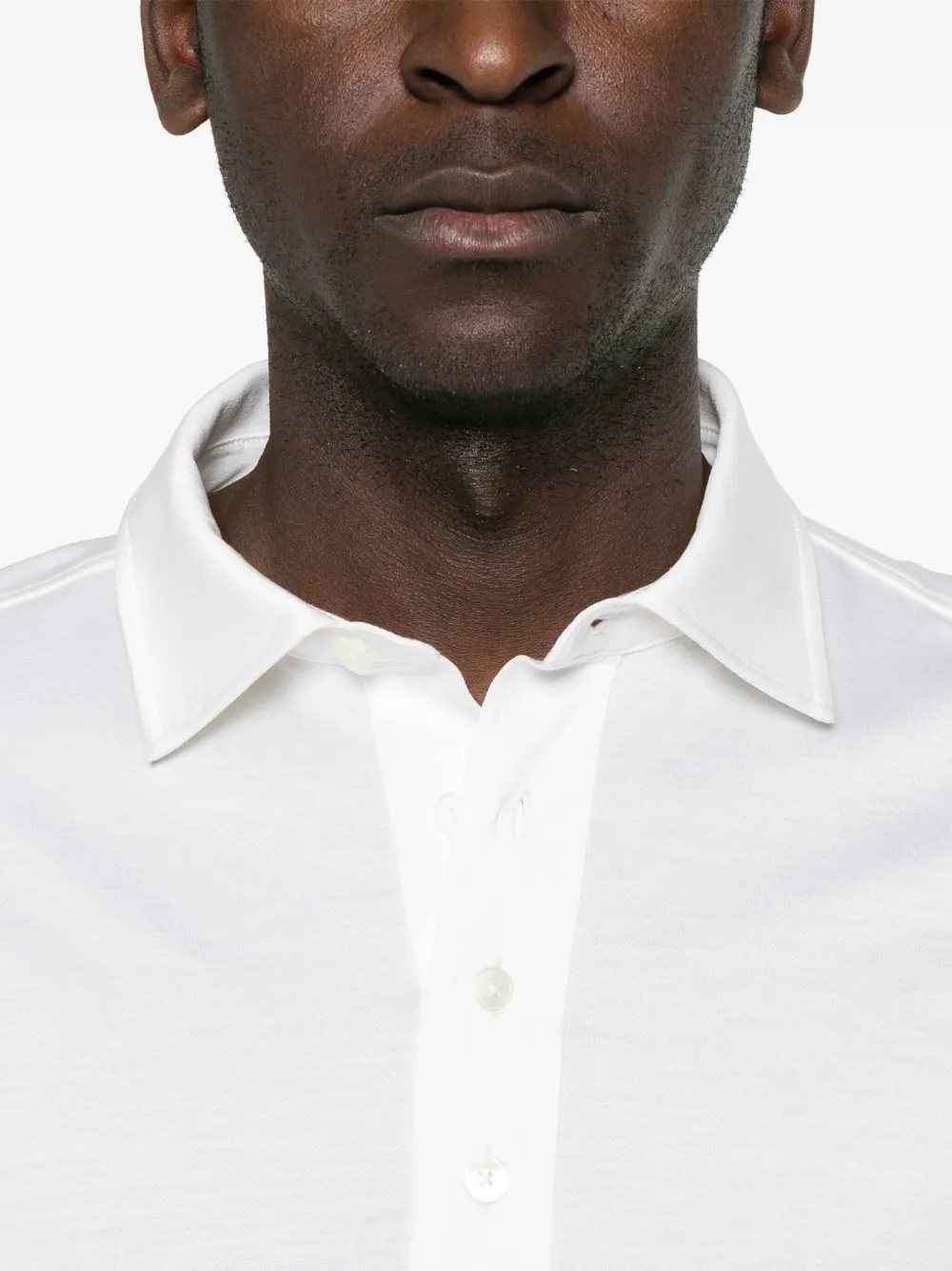 Zegna Poloshirt Wit