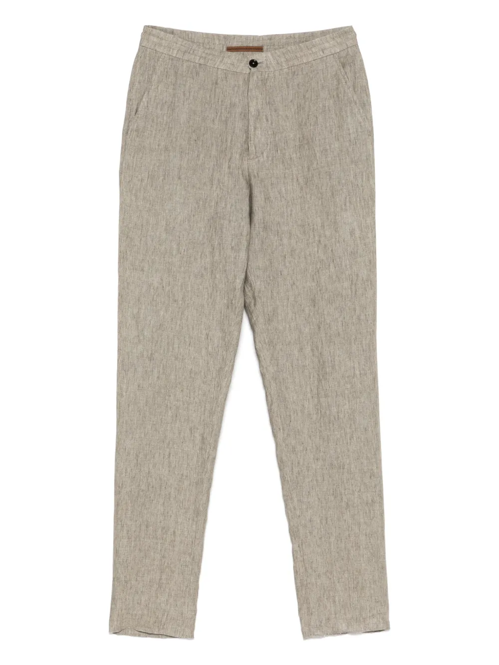 Zegna linen trousers | Brown | Image 1