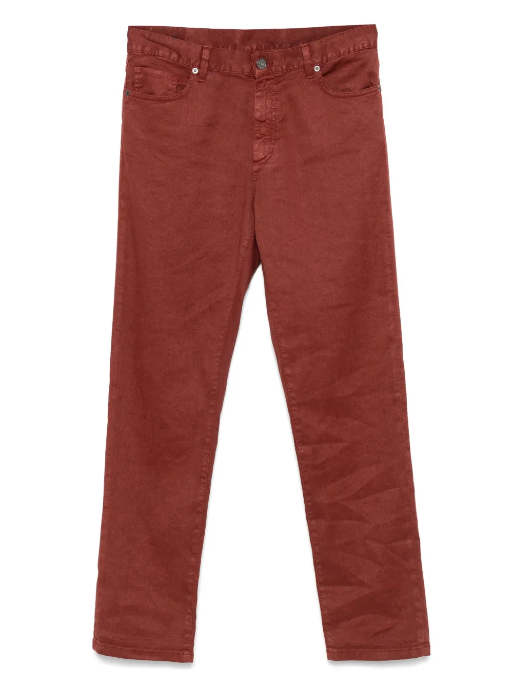 Zegna vaqueros con parche del logo | rojo | Image 1