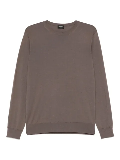 Zegna fine-knit top