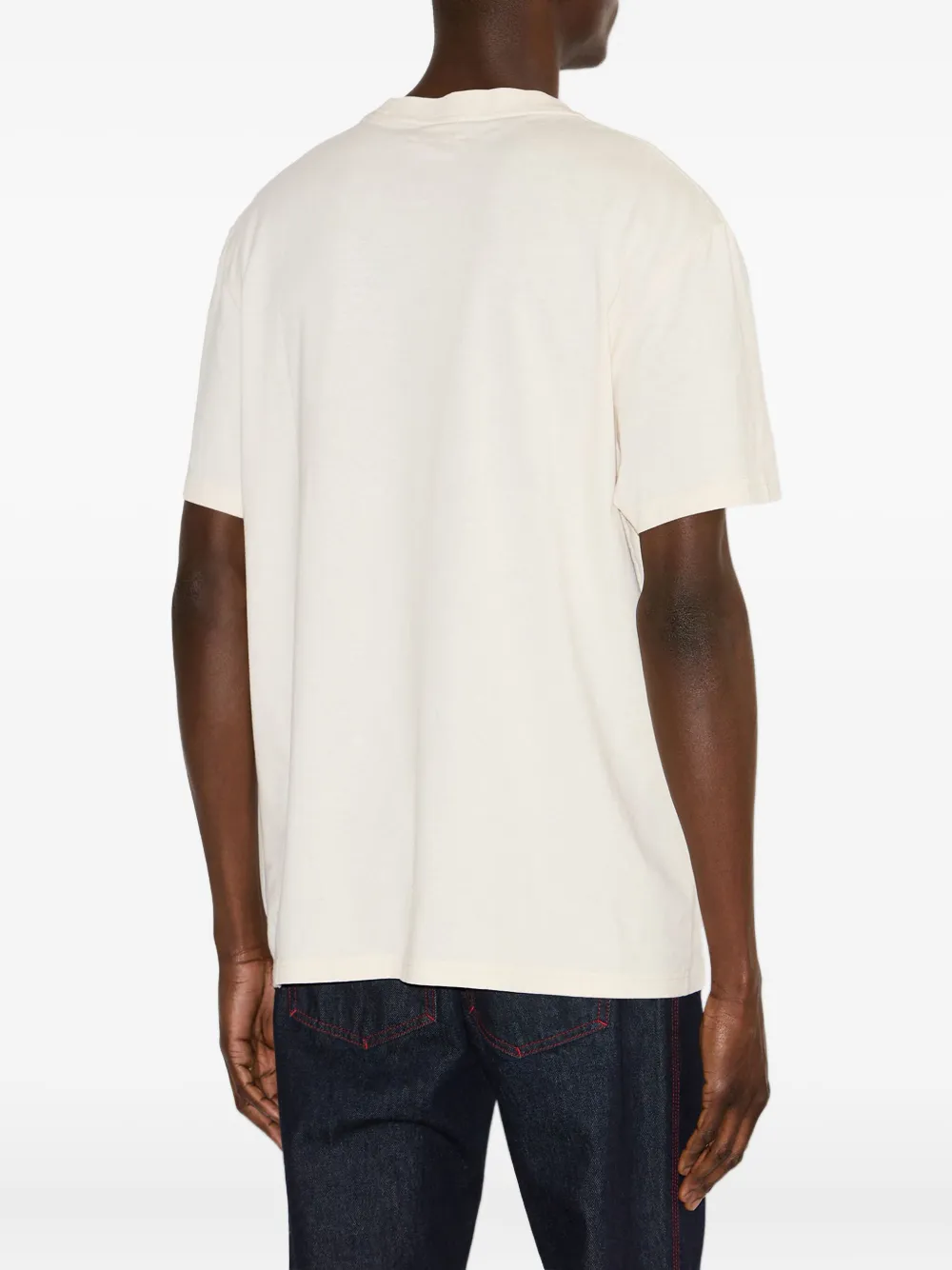 MARANT T-shirt met veiligheidsspeld logo Beige