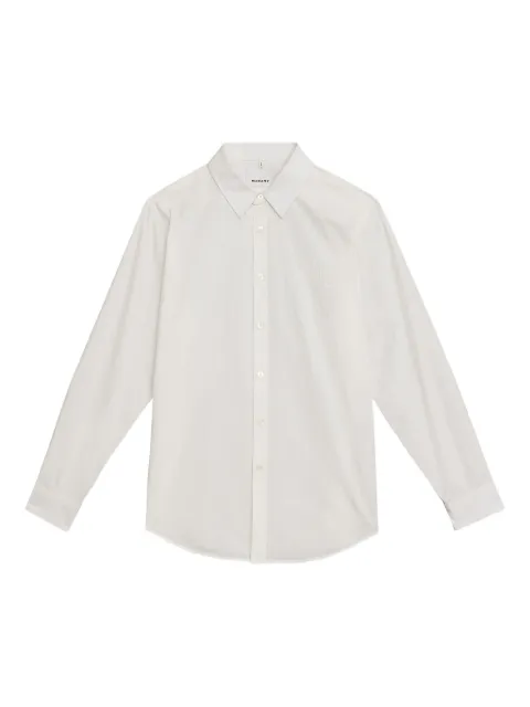 MARANT embroidered long-sleeve shirt